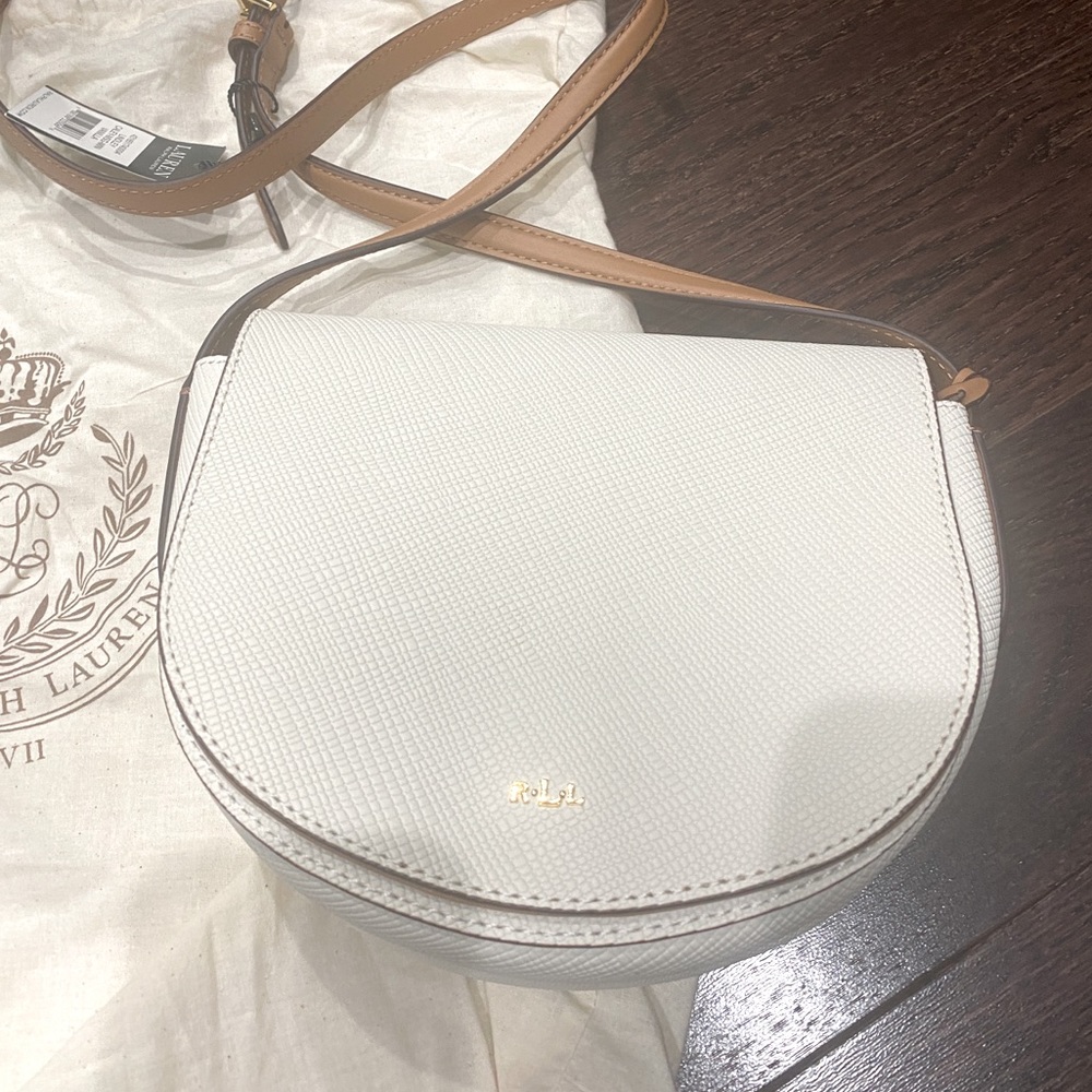NEW Ralph Lauren White across Body Bag